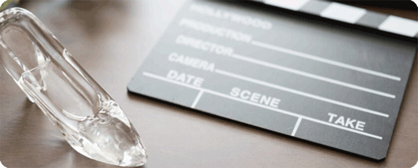 ガラスの靴画像